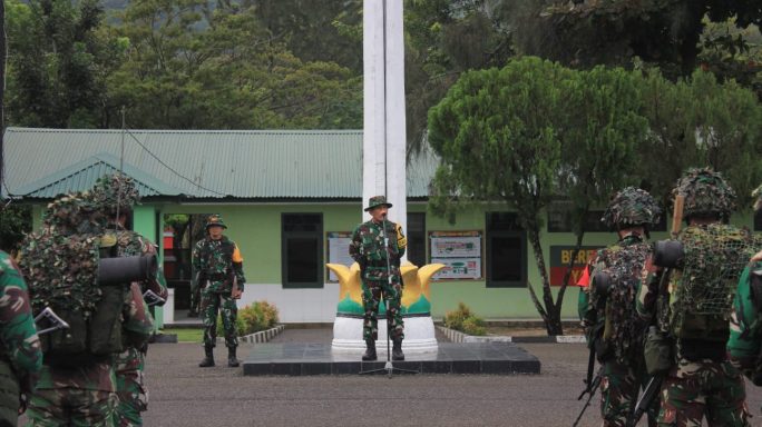 Komandan Rindam Iskandar Muda Buka Latihan Uji Siap Tempur (UST) Tingkat Kompi Yonif 112/DJ