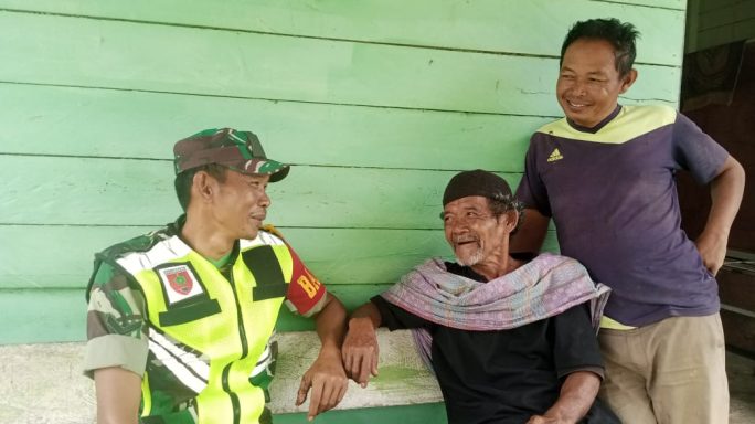 Terus Jaga Hubungan Baik, Babinsa Laksanakan Komsos Dengan Warga Binaan