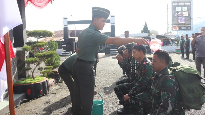 Penerimaan Anggota Baru Kodim 0106 Aceh Tengah