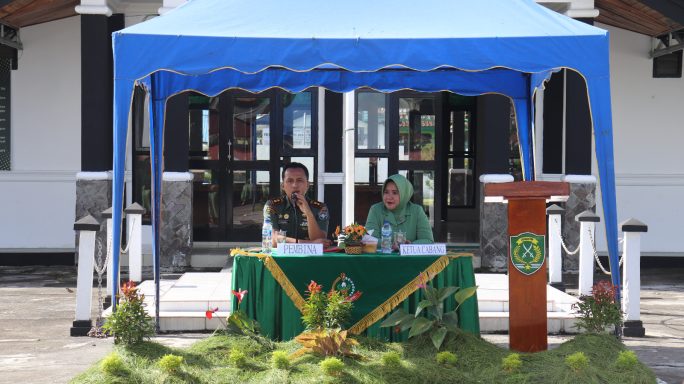 Tatap Muka Dengan Anggota Persit Kodim 0106/ Ateng