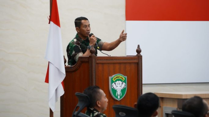 Pangdam IM Pimpin Rapat Evaluasi Program Ketahanan Pangan I’M Jagong.