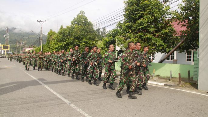 Jaga Kebugaran Prajurit Kodim 0108/Agara Laksanakan Binsik