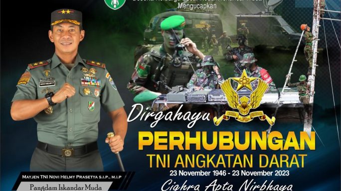 Dirgahayu Perhubungan TNI Angkatan Darat
