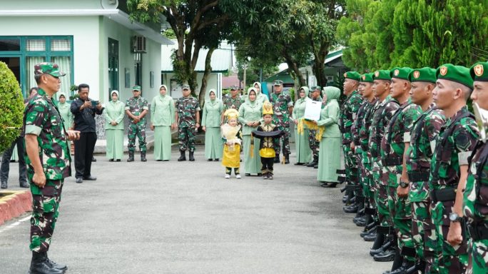 Di Kodim 0105/Abar, Kolonel Inf Riyanto, S.I.P., Beri Arahan Sekaligus Pamitan Sebagai Danrem 012/TU