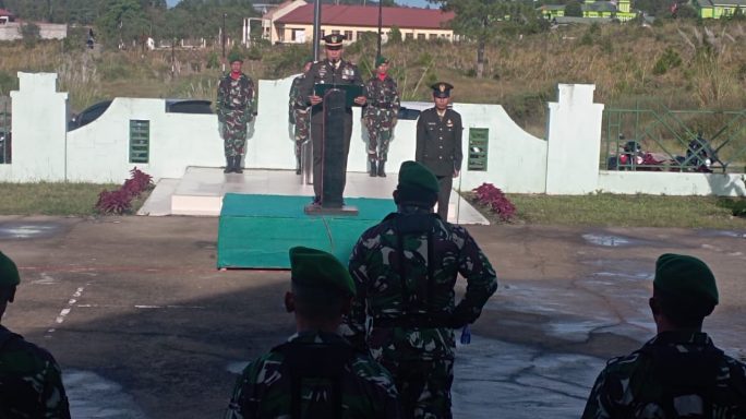 Kodim 0119/BM Gelar Upacara Peringati Hari Pahlawan Ke-78
