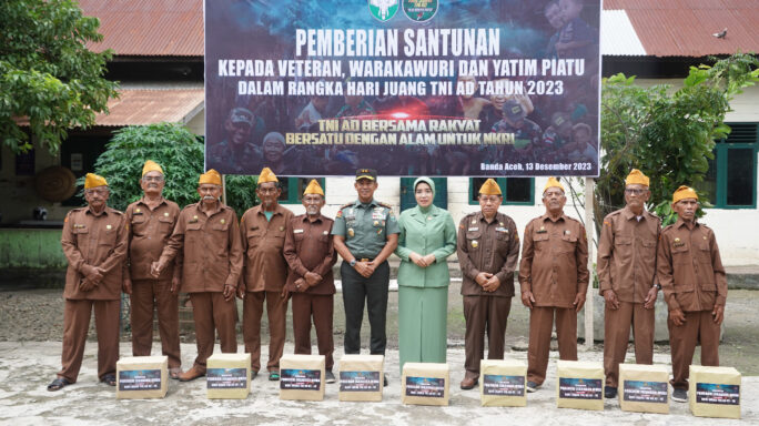 Kodam IM Gelar Bhakti Sosial dalam rangka Hari Juang TNI AD tahun 2023.