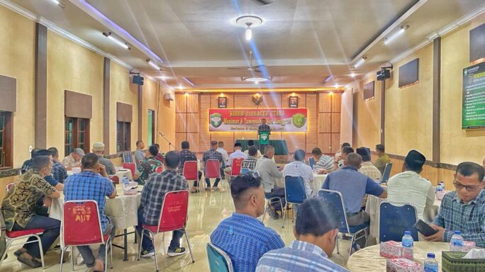 Pererat Silaturahmi, Dandim 0103/Aceh Utara Gelar Acara Tatap Muka Bersama Forum Geuchik.