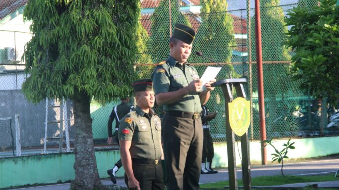 Kodim 0108/Agara Gelar Upacara Hari Bela Negara Ke – 75 TA ,2023