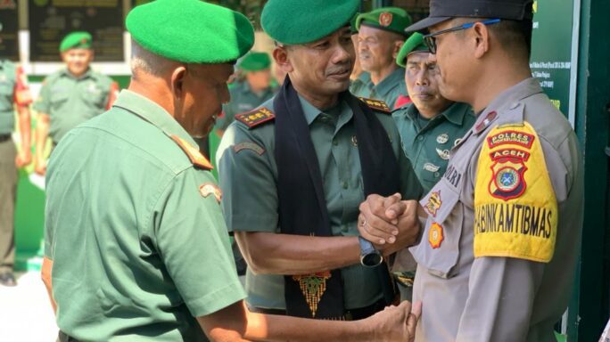 Dandim 0103/Aceh Utara Lakukan Kunjungan Kerja Ke Koramil Jajaran