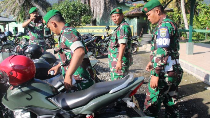Kodim 0108/Agara Gelar Apel Kesiapan Natal Dan Tahun Baru