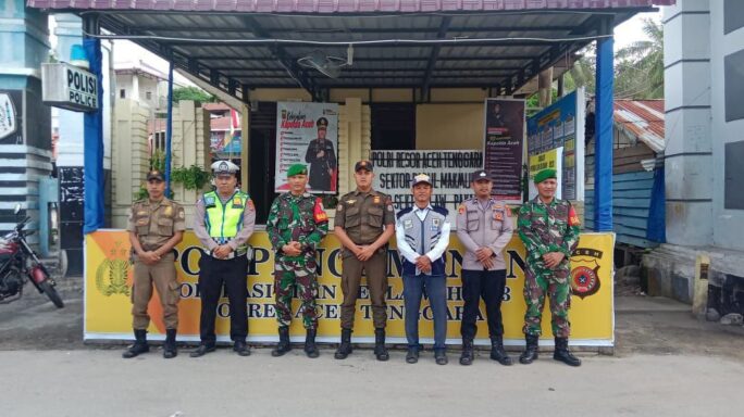 Babinsa Jajaran Kodim 0108/Agara Laksanakan PAM Natal Dan Tahun Baru