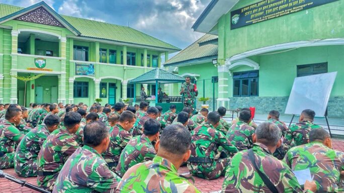 Tingkatkan Kesiapan Prajurit, Kodim 0103/Aceh Utara Laksanakan Kegiatan Latihan Perorangan Dasar Teritorial.