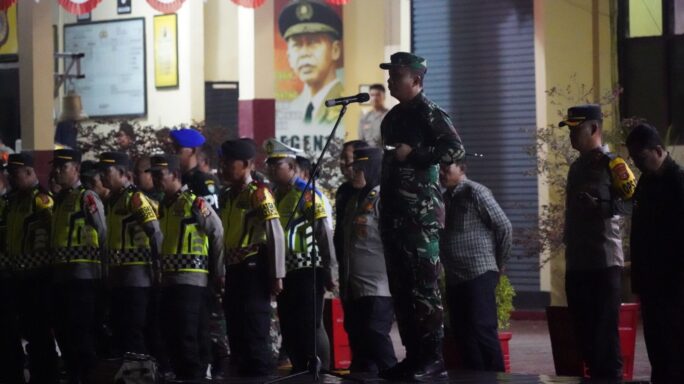Danrem 012/TU Pimpin Apel Gabungan dan Gelar Pasukan Pengamanan Menyambut Tahun Baru 2024