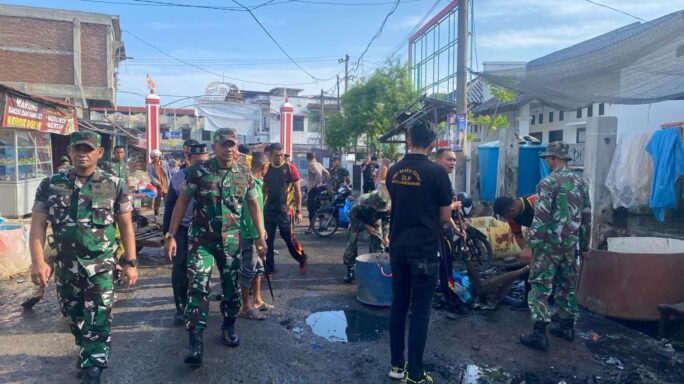 Kodim 0103/Aceh Utara Bersama Unsur Forkopimda Laksanakan Karya Bhakti.