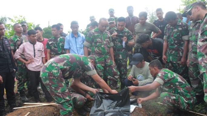 Dandim 0116/Nagan Raya Cek Langsung Peserta Diklat Laksanakan Praktek Lapangan