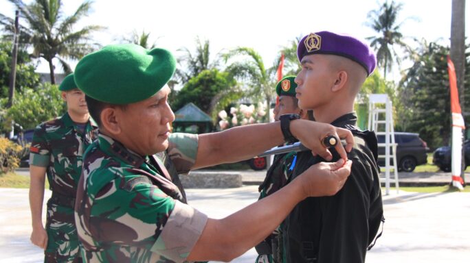 Danrindam IM Pimpin Upacara Pembukaan Diksarmil dan Suskalak Menwa Mahadasa Aceh Tahun 2024.