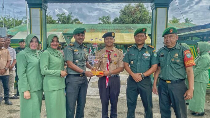 Dandim 0103/Aceh Utara Lanjutkan Kunjungan Kerja Ke Koramil Jajaran