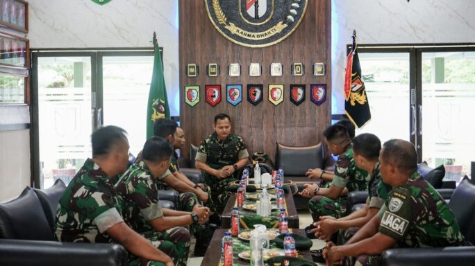 Perkuat Silaturahmi, Dandim 0117/Aceh Tamiang Kunjungi Yonif 111/KB