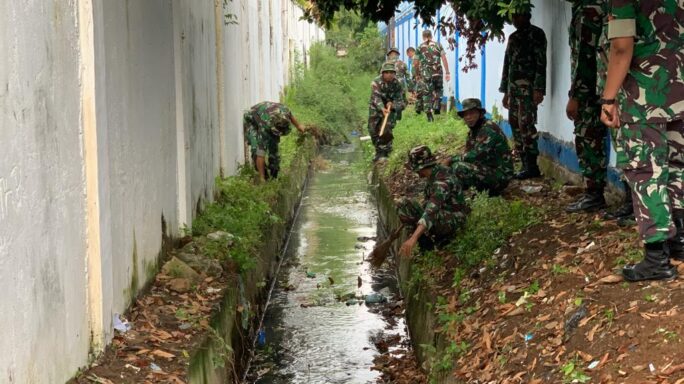 Kodim 0103/Aceh Utara, LAPAS, KPPN dan masyarakat Gotong Royong Bersama