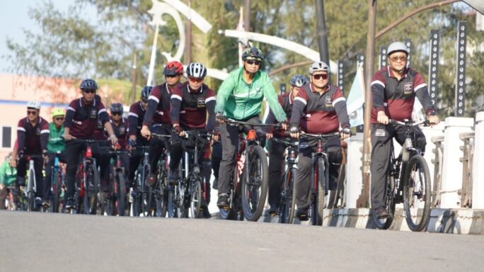 PERKUAT SINERGITAS PANGDAM IM DAN KAPOLDA ACEH GOWES BERSAMA.