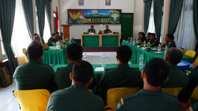 Kodim 0117/Aceh Tamiang Menerima Kunjungan Kerja Tim Audit Kinerja Itdam IM