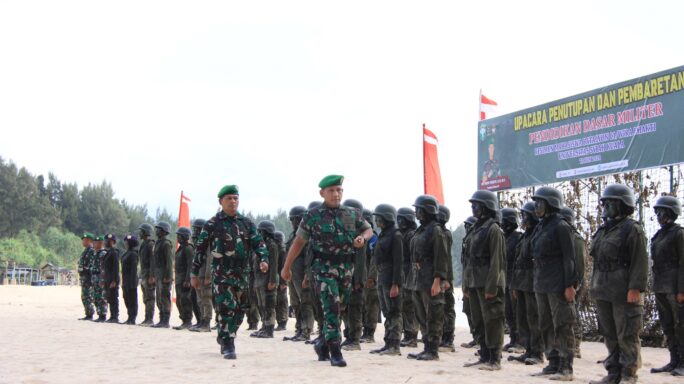 Danrindam IM tutup Diksarmil Resimen Mahasiswa Mahadasa Aceh TA.2024