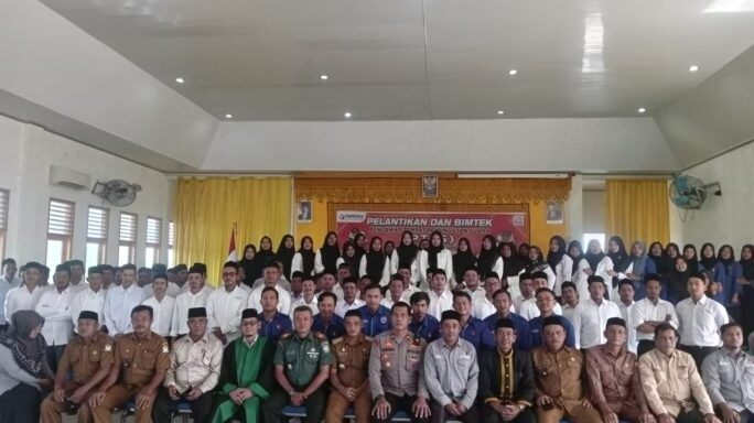 Ciptakan Netralitas Pemilu 2024, Forkopimcam Kecamatan Meureubo Berikan Bimtek Kepada Anggota PTPS