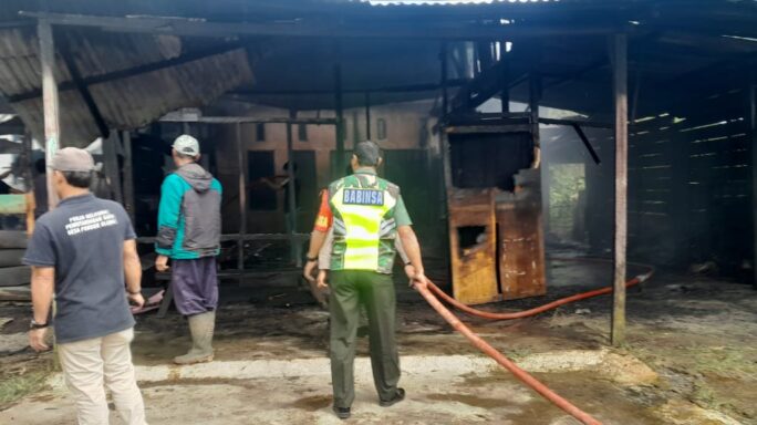 Awal Tahun 2024: Kebakaran Hanguskan Lima Rumah Warga di Pondok Ulung Kab. Bener Meriah