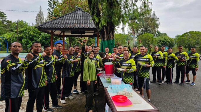 KEEP SPIRIT GOWES POMDAM IM” Bersama Danpomdam IM Letnan Kolonel Cpm Erwien Ferry Sunarno, S.H.