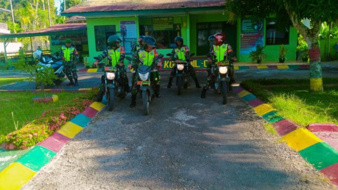 Pasca Pesta Demokrasi Babinsa Ajak Warga Desa Jaga Kondusifitas Wilayah