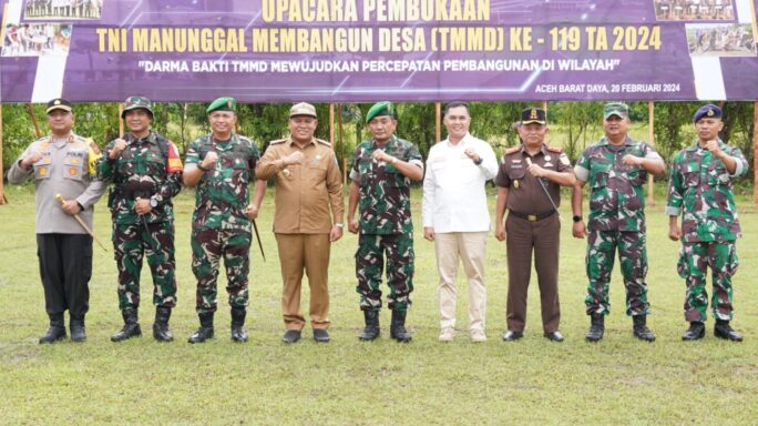 Danrem 012/TU  Program TMMD, Terobosan Percepatan Pembangunan dan Kesejahteraan di Pedesaan