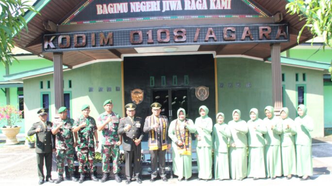 Danrem 011/Lilawangsa Kunjungi Kodim 0108/Agara