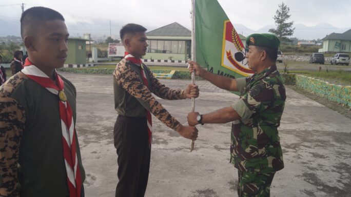 Kasdim Lepas Keberangkatan Pramuka Saka Wira Kartika