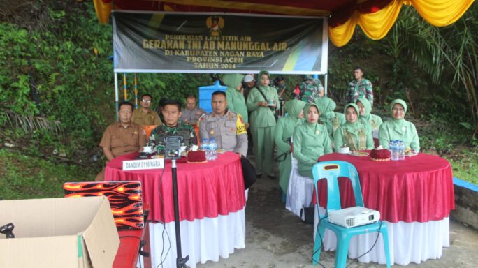 Dandim 0116/Nara Laksanakan Zoom Meting diLokasi Manunggal Air