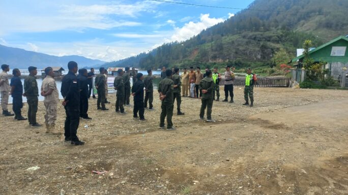 Jelang Pemilu Koramil 01/Lut Tawar Memberikan Pelatihan Perlindungan Masyarakat