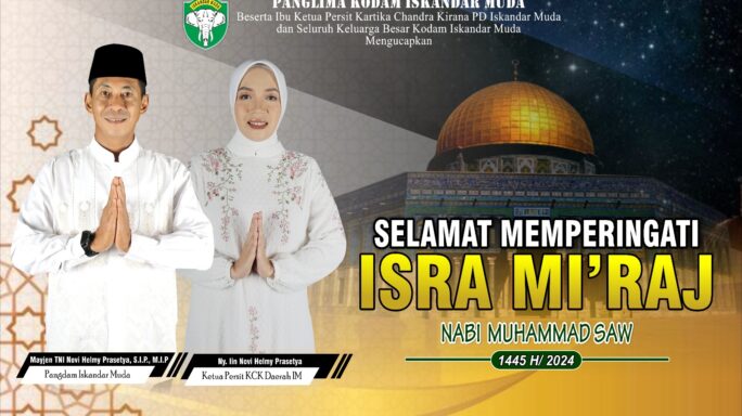Selamat memperingati ISRA MI’RAJ Nabi Muhammad SAW