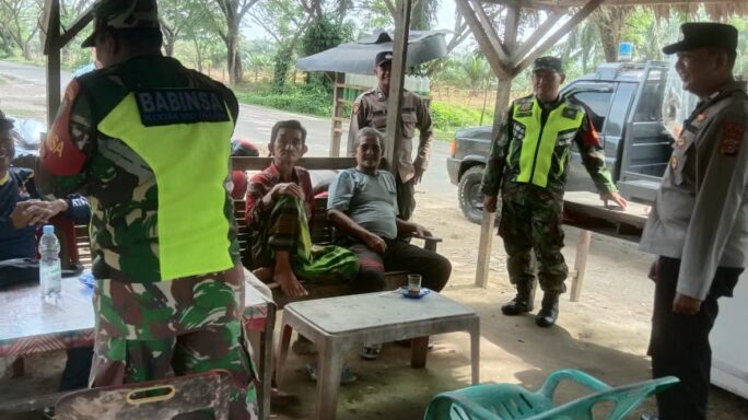 Yakinkan Situasi Kondusif Pasca Pemilu 2024, Kodim 0117/Aceh Tamiang Laksanakan Patroli Rutin