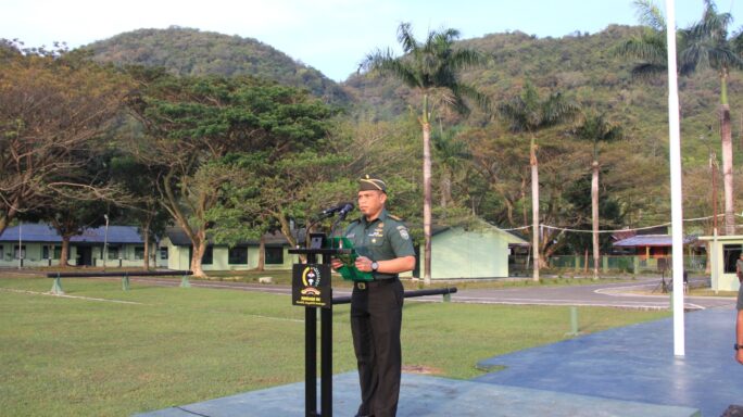 Rindam Iskandar Muda Gelar Upacara 17 – an Bulan Februari 2024