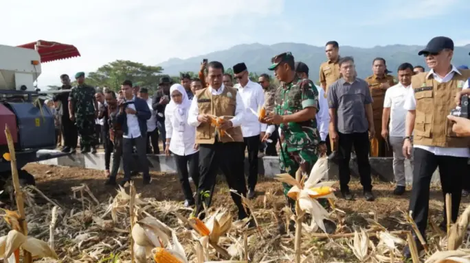 Menteri Pertanian Sebut Pangdam IM adalah Pangdam Terbaik di Bidang Ketahanan Pangan