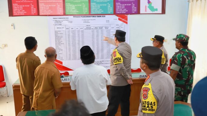 Pemilu di Pidie Sukses, Pj Bupati Bersama Dandim, Kapolres Serta Ketua KIP Apresiasikan Masyarakat