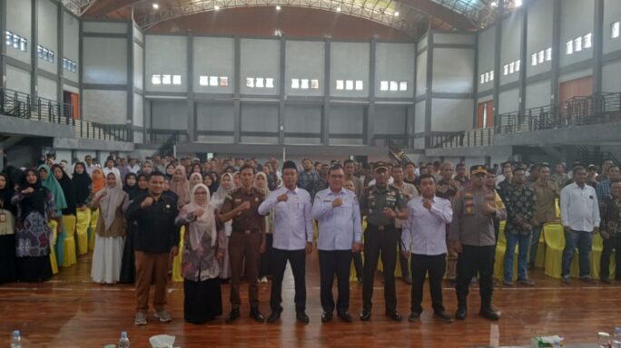 Hadiri Pelatihan Pembukaan Saksi Pemilu Tahun 2024, Ini Pesan Dandim 0105/Abar