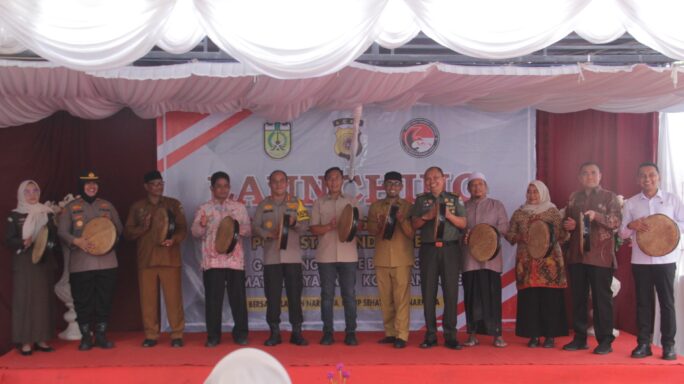 Kasdim 0101/Kota Banda Aceh Hadiri Launching Kampung Bebas Narkoba