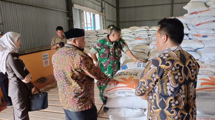 Pasiloq Kodim 0108/Agara Bersama Forkopimda Sidak Pasar Tradisional