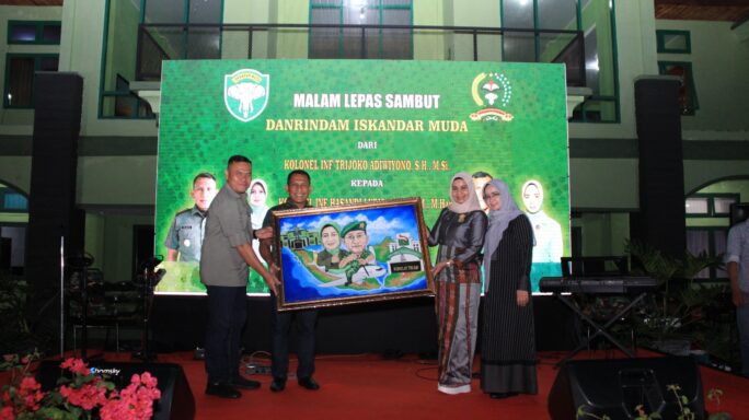 RINDAM ISKANDAR MUDA GELAR MALAM LEPAS SAMBUT DANRINDAM