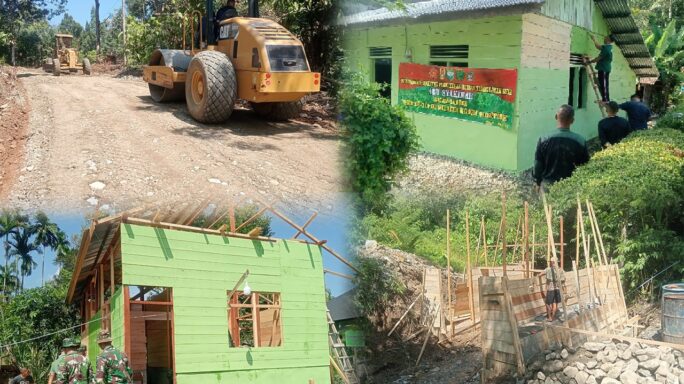 Jelang Penutupan, Satgas TMMD ke -119 Kodim 0102/Pidie Kebut Semua Sasaran Fisik   