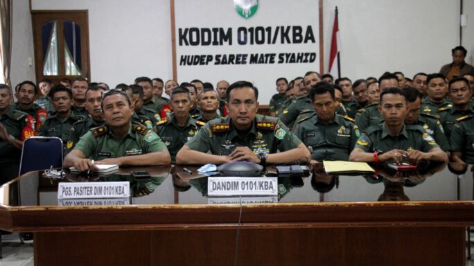 Dandim 0101/Kota Banda Aceh Siap Dukung Program Pemerintah dalam Ketahanan Pangan Nasional   