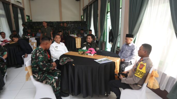 Pangdam IM menggelar acara silaturrahmi dengan dengan Unsur Forkopimda Kab. Aceh Tamiang.