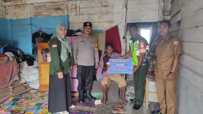 Sinergitas TNI-POLRI: Pantau BLT Dana Desa