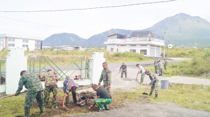 Kodim 0119/BM Gelar Pembersihan Massal Sambut Bulan Suci Ramadhan 1445 H