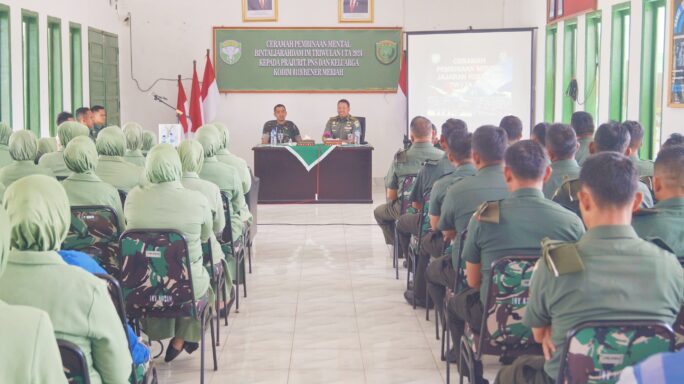 Kodim 0119/BM: Terima Tim Bintaldam IM Menjelang Bulan Suci Ramdhan 1445 H.